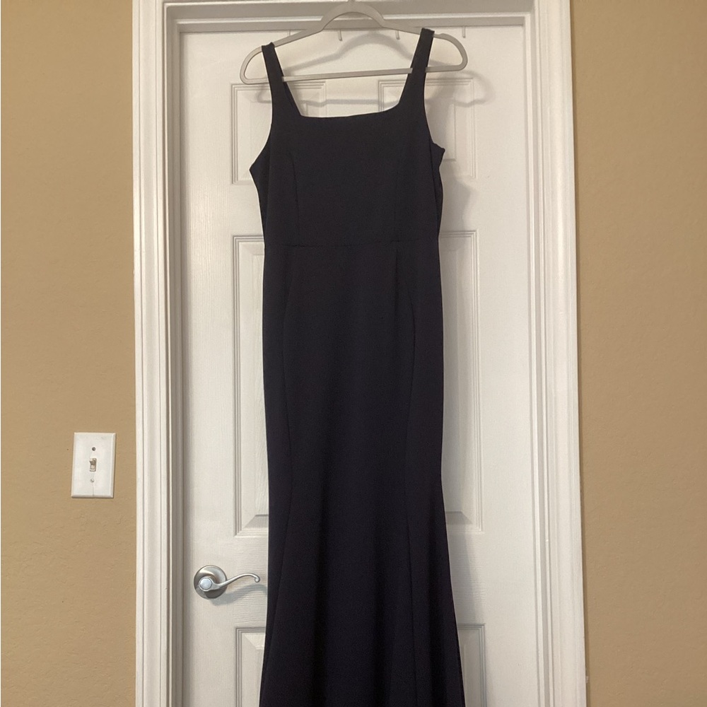 Navy blue formal dress